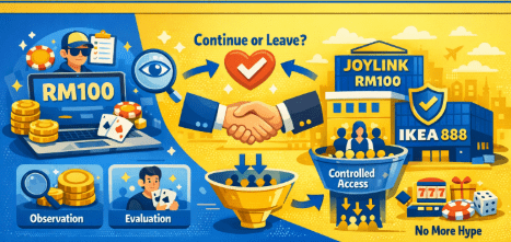 Get online casino free credit RM100 at Ikea888