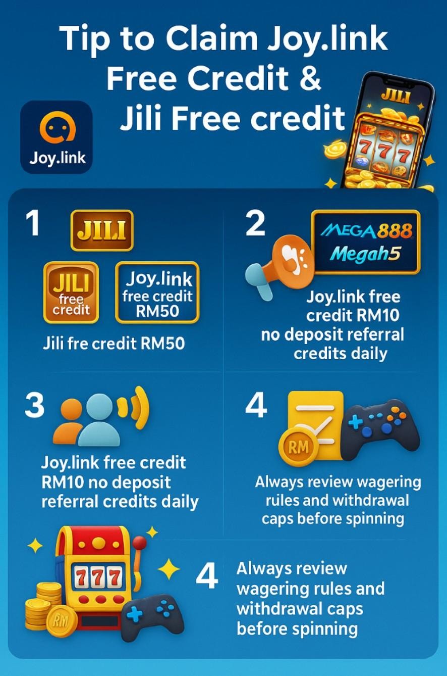Key Differences Between Claiming Joy.link Free Credit and JILI Free Credit